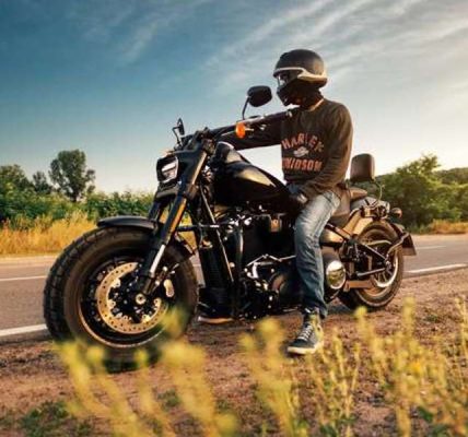 motoristične jeans hlače